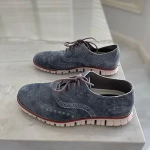 COLE HAAN Zerogrand Wingtip Oxford in color Light Blue, Men’s Size US 9 Cole Haan | Shoes | Cole Haan Zerogrand Wingtip Oxford In  main image 3